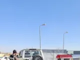 ضبط سائق سيارة تجاوز السرعة وصور نفسه في الطائف