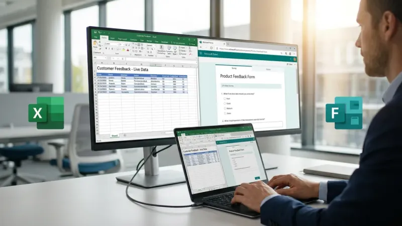 لماذا قد يغنيك تكامل Microsoft Forms و Excel عن استخدام Google Forms؟