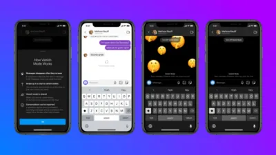 يحصل Facebook Messenger على رسائل ذاتية الحذف مع وضع Vanish