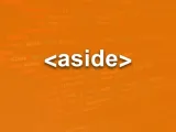 العنصر aside