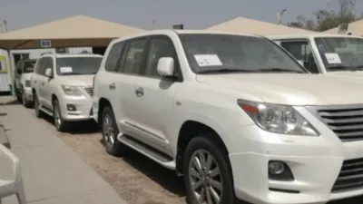 الاعلان عن مزاد سيارات جمرك جسر الملك فهد