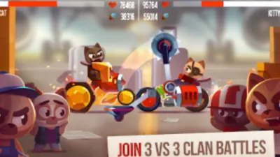 لعبة CATS: Crash Arena Turbo Stars