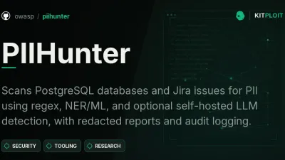 PIIHunter Launches to Scan PostgreSQL and Jira for Exposed PII