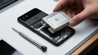 براءة اختراع بطارية Google Pixel القابلة للإزالة تمهد لنهاية الهواتف المغلقة باللواصق