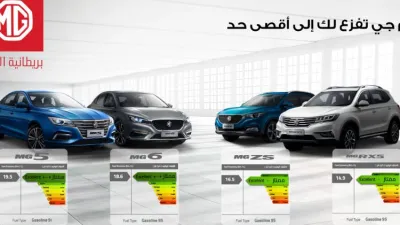 تعرفوا على مستوي استهلاك الوقود في طرازات MG بالسعودية