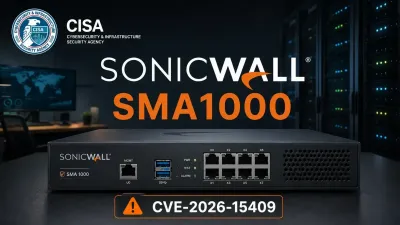 Ransomware Gangs Actively Exploiting Critical SonicWall SMA1000 Vulnerability