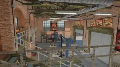 إطلاق حزمة Darkbrook Auto Repair Shop لمتجر Unity: بيئة ثلاثية الأبعاد بأسلوب PSX الكلاسيكي