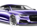 أودي A9 تستعرض ملامحها من خلال موديل تجريبي سيظهر في معرض لوس أنجلوس