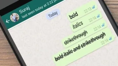 تغيير الخطوط و المظهر في الواتساب