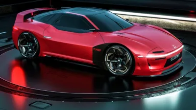 صور تخيلية لشكل ميتسوبيشي 4000GT