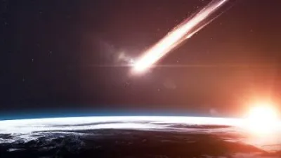 العثور على نيزك نادر جدا فى ممر سيارات بالمملكة المتحدة