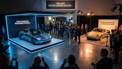 الكشف عن Tesla Roadster يسلط الضوء على تعثر الابتكار في Porsche