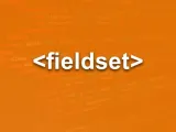 العنصر fieldset