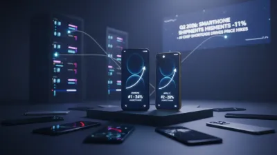 شركة Samsung تستعيد صدارة الهواتف الذكية وسط تراجع السوق لأدنى مستوى منذ 13 عاماً