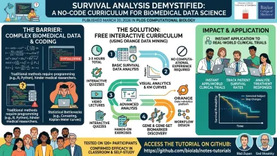 New No-Code Tutorial Simplifies Survival Analysis for Biomarker Discovery