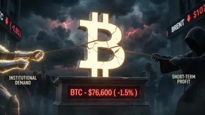 Bitcoin Price Drop: BTC Slides Below $77,000 as Oil Surges and Iran Risks Stall Rally
