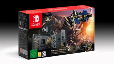تم الكشف عن وحدة التحكم نينتندو Monster Hunter Rise Switch
