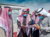 تدشين تقاطع طريق بالقصيم وأعمال معالجة طرق بالرياض