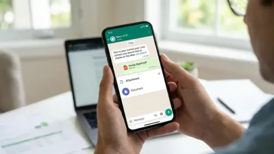 تطبيق WhatsApp يتيح أخيراً لمستخدمي iPhone رفع المستندات مباشرة إلى Meta AI