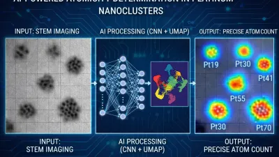 Deep Learning Breakthrough: AI Accurately Counts Atoms in Platinum Nanoclusters