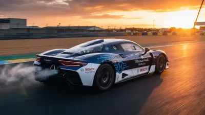 شراكة بين Bosch وMaserati لإطلاق محرك سباق هيدروجيني بقوة 480 كيلوواط في Le Mans