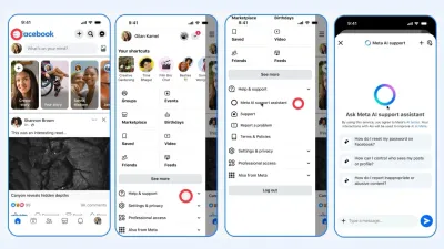 شركة Meta تطلق مساعد دعم فني بالذكاء الاصطناعي لحل مشكلات حسابات Facebook و Instagram