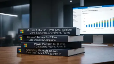إصدار 2027 من كتاب Microsoft 365 for IT Pros يتخلى عن علامة Office وينقسم لـ 4 كتب