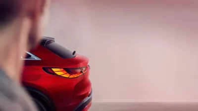 صورة تشويقية لإنفينيتي QX55 2021 الكروس أوفر الكوبيه قبل ظهورها في 11 نوفمبر