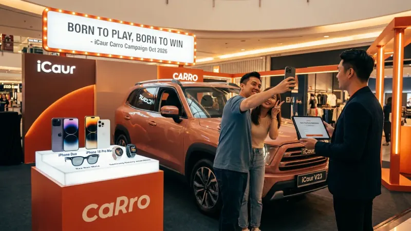حملة iCaur Carro تتيح فرصة الفوز بهواتف iPhone Duo و iPhone 18 Pro Max