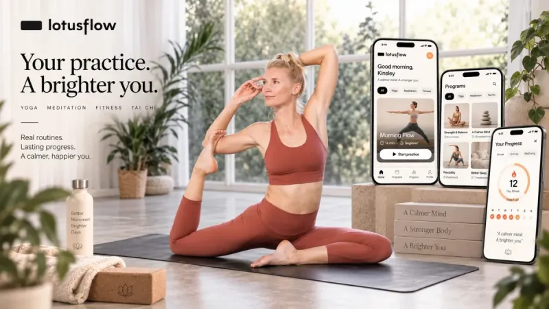 مراجعة تطبيق Lotus Flow: لماذا يتفوق هذا المركز الشامل على تطبيقات اليوجا التقليدية؟
