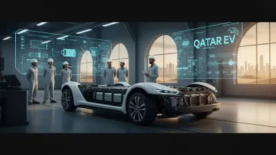 مصنع السيارات الكهربائية في قطر: شراكة بريطانية لحل معضلة حرارة البطاريات في الشرق الأوسط