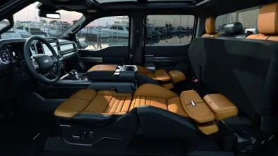 فورد F150 موديل 2021 تحصل على مقاعد Max Recline الجديدة الحصرية في فئتها