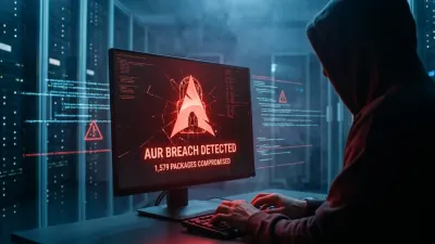 هجوم ببرمجيات خبيثة يضرب مستودع Arch Linux AUR ويخترق أكثر من 1500 حزمة