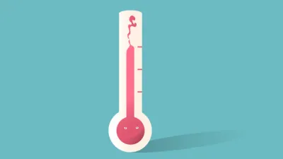 سبب ظهور رمز ميزان الحرارة الأحمر على أيفون