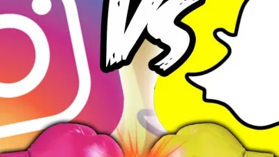 ما الفرق بين انستغرام وسناب شات