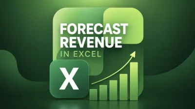توقف عن التخمين: 5 طرق احترافية لتوقع الإيرادات في برنامج Excel