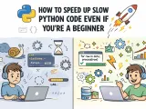 كيفية تسريع أكواد لغة Python البطيئة: دليل التحسين للمبتدئين