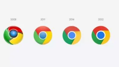 جوجل تعيد تصميم شعار متصفح Chrome.. هل هناك أي تغيير؟