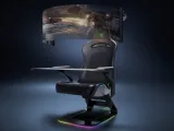 كرسي ألعاب Project Brooklyn مستقبلي بشاشة عملاقة قابلة للطي من Razer