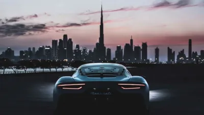 مازيراتي تطلق MC20كلوحة فنية في إكسبو 2020 دبي