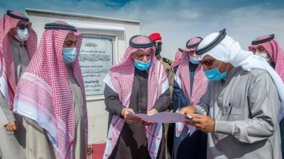 تدشين تقاطع طريق بالقصيم وأعمال معالجة طرق بالرياض