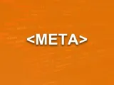 العنصر meta