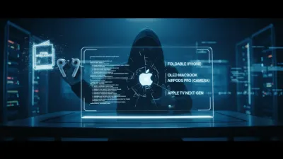 تسريب ضخم في نظام macOS 26.7 يكشف عن هاتف iPhone قابل للطي وسماعات AirPods بكاميرات