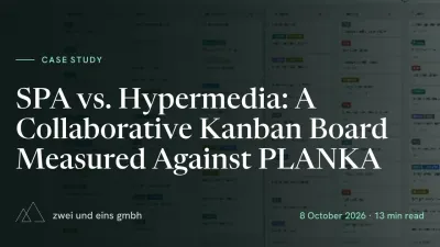 Server-rendered Kanban board outperforms PLANKA in slow-network comparison