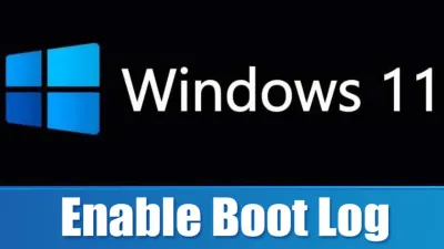 كيفية تفعيل سجل الإقلاع في Windows 11 لتشخيص أعطال التعريفات