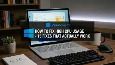 How to Fix High CPU Usage on Windows 11: 15 Proven Fixes