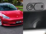 كاميرا داخلية تسلا Model 3 تتبع حركة العين والرأس