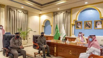 أمير الجوف يطلع على منجزات إدارة المرور بالمنطقة