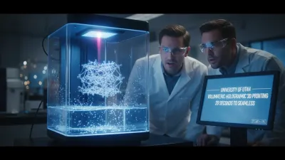 A 20-Second Holographic 3D Printing Breakthrough Fixes the Biggest Flaw in Micro-Manufacturing