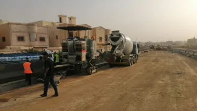 تنفيذ استكمال تقاطعات المدينه الرياضيه وربطها بحي الحمدانية بمحافظة جدة